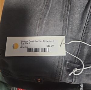 Mariposa Grey Skinny Jeans